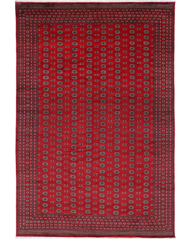 Bokhara 11' 11" X 17' 10" Hand Knotted Wool Rug 11' 11" X 17' 10" (363 X 543) / Red / Wool