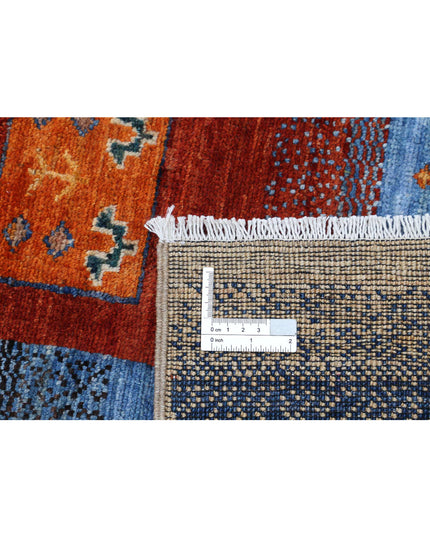 Gabbeh 8' 2" X 9' 6" Hand Knotted Wool Rug 8' 2" X 9' 6" (249 X 290) / Multi / Wool