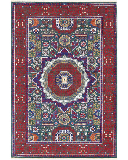 Gulshan Powered Loom Wool Rug IVT0000315 - Natalia Rugs