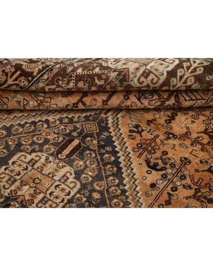 Hamadan 4' 10" X 7' 9" Hand Knotted Wool Rug 4' 10" X 7' 9" (147 X 236) / Rust / Wool