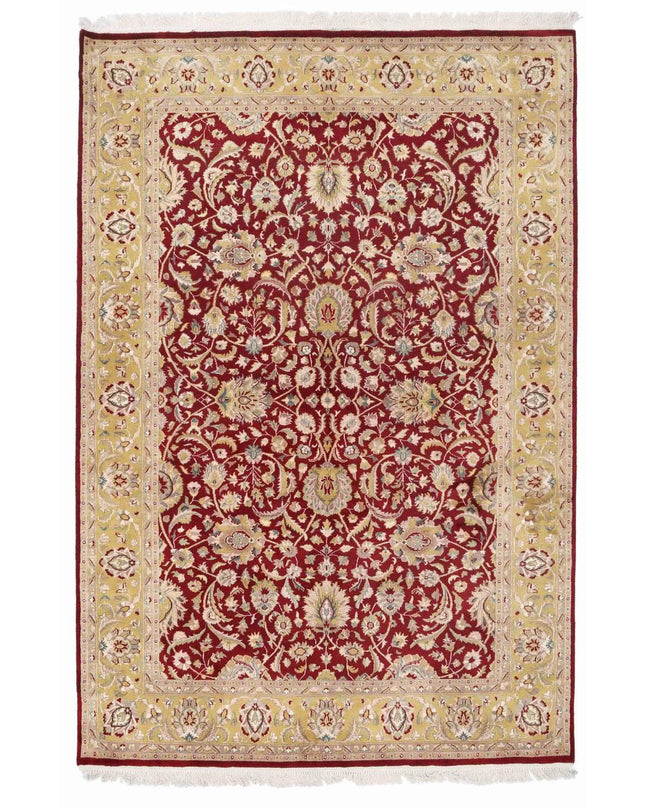 Heritage 5' 7" X 8' 5" Hand Knotted Wool Rug 5' 7" X 8' 5" (170 X 257) / Red / Wool