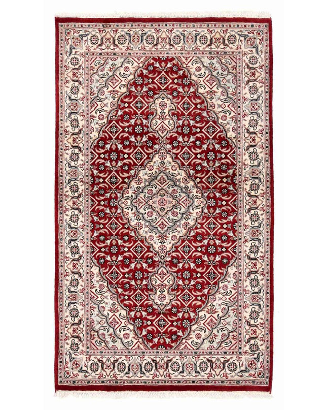 Heritage 3' 0" X 5' 4" Hand Knotted Wool Rug 3' 0" X 5' 4" (91 X 162) / Red / Wool