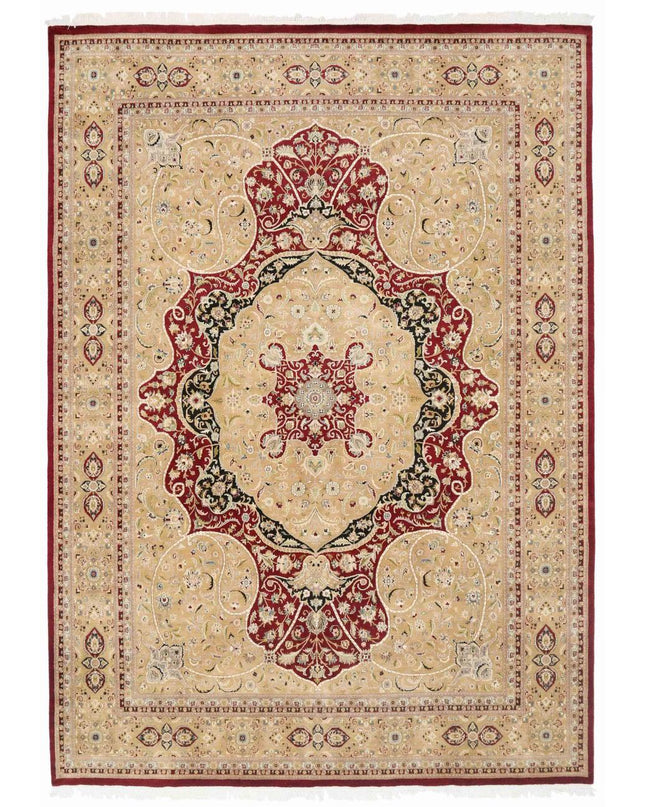Heritage 8' 11" X 12' 5" Hand Knotted Wool Rug 8' 11" X 12' 5" (272 X 379) / Red / Wool