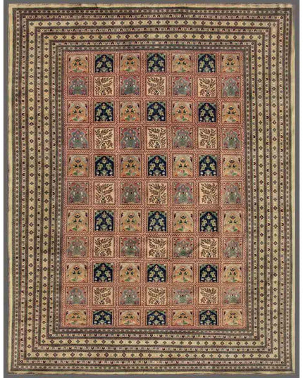 Heritage 10' 0" X 12' 7" Hand Knotted Wool Rug 10' 0" X 12' 7" (305 X 383) / Ivory / Wool