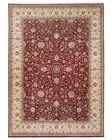Heritage 10' 0" X 14' 4" Hand Knotted Wool Rug 10' 0" X 14' 4" (305 X 437) / Red / Wool