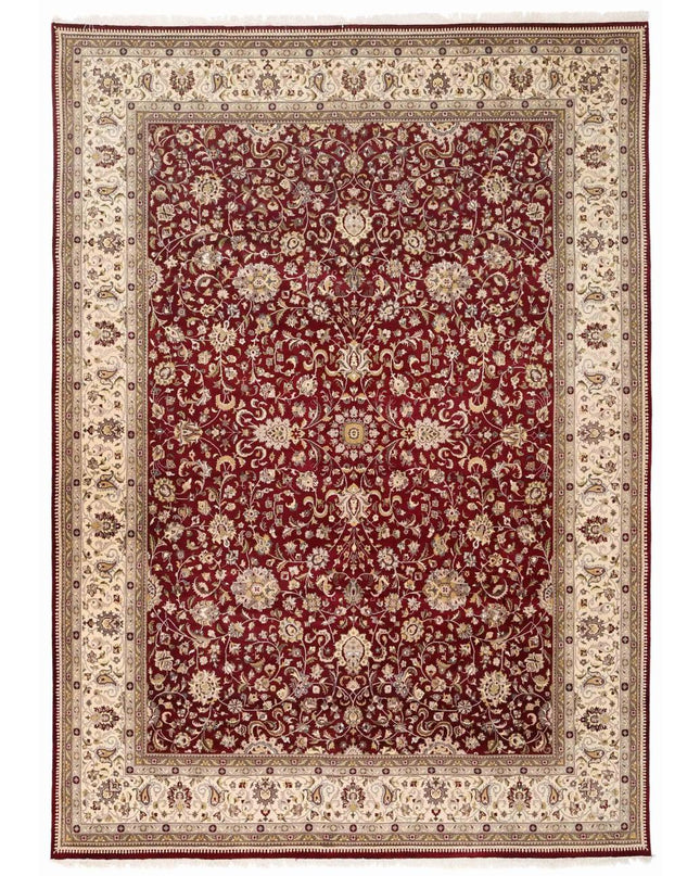 Heritage 10' 0" X 14' 4" Hand Knotted Wool Rug 10' 0" X 14' 4" (305 X 437) / Red / Wool