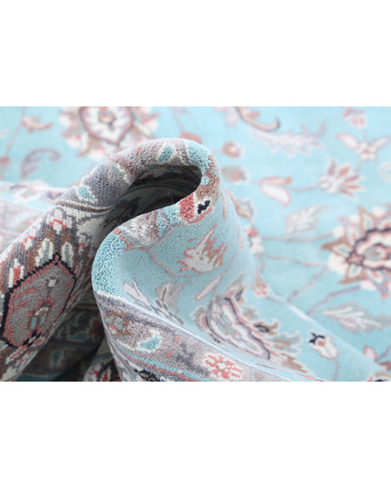 Heritage 8' 10" X 12' 0" Hand Knotted Wool Rug 8' 10" X 12' 0" (269 X 366) / Blue / Wool