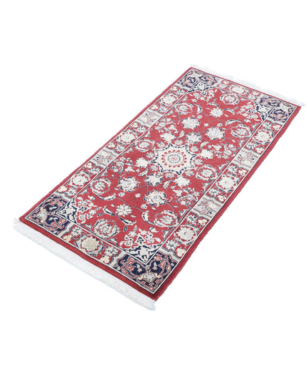 Heritage 2' 0" X 4' 2" Hand Knotted Wool Rug 2' 0" X 4' 2" (61 X 127) / Red / Wool