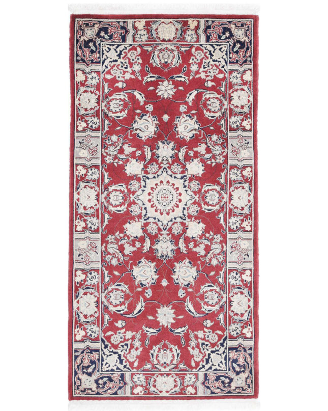 Heritage 2' 0" X 4' 2" Hand Knotted Wool Rug 2' 0" X 4' 2" (61 X 127) / Red / Wool