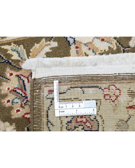 Heritage 2' 0" X 3' 9" Hand Knotted Wool Rug 2' 0" X 3' 9" (61 X 114) / Green / Wool