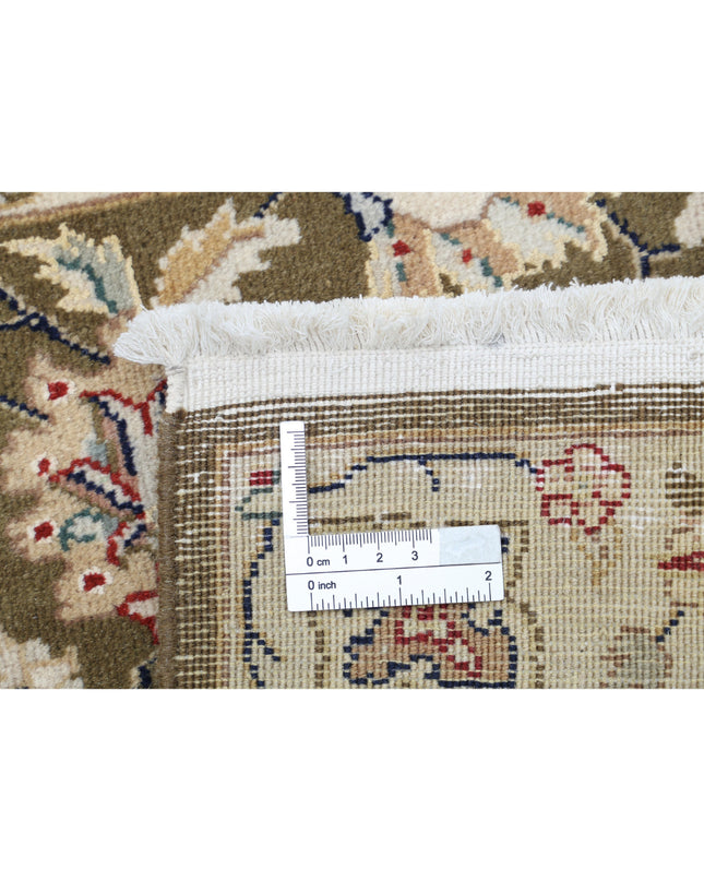 Heritage 2' 0" X 3' 9" Hand Knotted Wool Rug 2' 0" X 3' 9" (61 X 114) / Green / Wool