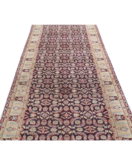 Heritage 3' 11" X 11' 11" Hand Knotted Wool Rug 3' 11" X 11' 11" (119 X 363) / Beige / Wool