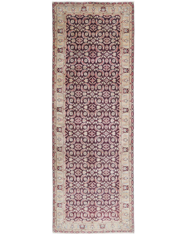 Heritage 3' 11" X 11' 11" Hand Knotted Wool Rug 3' 11" X 11' 11" (119 X 363) / Beige / Wool