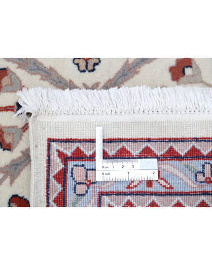 Heritage 6' 1" X 9' 2" Hand Knotted Wool Rug 6' 1" X 9' 2" (185 X 280) / Ivory / Wool