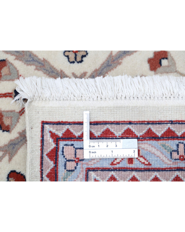 Heritage 6' 1" X 9' 2" Hand Knotted Wool Rug 6' 1" X 9' 2" (185 X 280) / Ivory / Wool