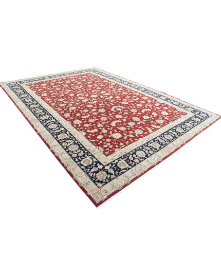 Heritage 9' 9" X 13' 9" Hand Knotted Wool Rug 9' 9" X 13' 9" (297 X 419) / Red / Wool