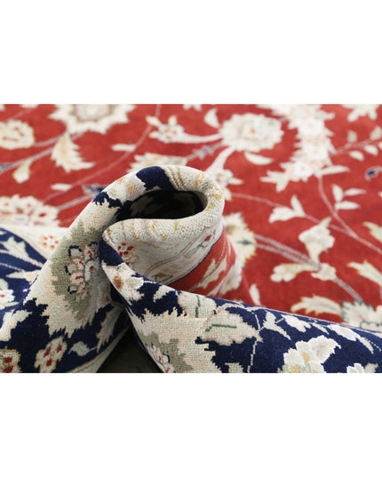 Heritage 9' 9" X 13' 9" Hand Knotted Wool Rug 9' 9" X 13' 9" (297 X 419) / Red / Wool