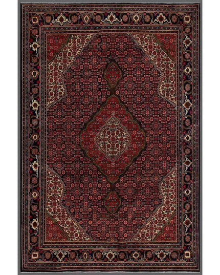Heritage 6' 7" X 9' 8" Hand Knotted Wool Rug 6' 7" X 9' 8" (201 X 295) / Blue / Wool