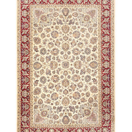 Heritage 6' 0" X 9' 2" Hand Knotted Wool Rug 6' 0" X 9' 2" (183 X 280) / Ivory / Wool