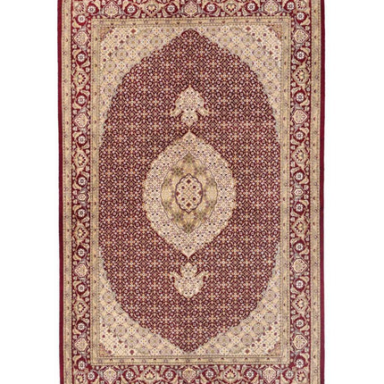 Heritage 4' 6" X 7' 3" Hand Knotted Wool Rug 4' 6" X 7' 3" (137 X 221) / Ivory / Wool