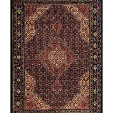 Heritage 6' 8" X 9' 7" Hand Knotted Wool Rug 6' 8" X 9' 7" (203 X 292) / Blue / Wool