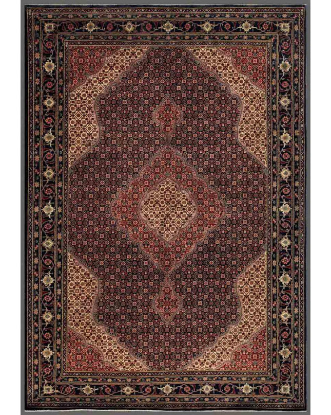 Heritage 6' 8" X 9' 7" Hand Knotted Wool Rug 6' 8" X 9' 7" (203 X 292) / Blue / Wool