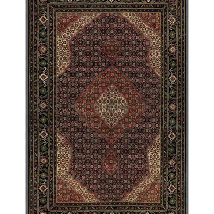 Heritage 6' 5" X 9' 1" Hand Knotted Wool Rug 6' 5" X 9' 1" (196 X 277) / Blue / Wool