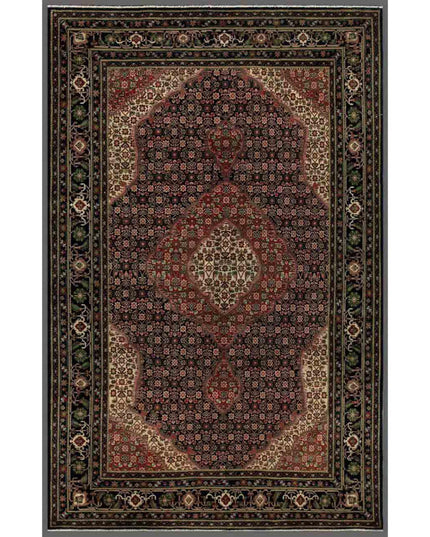Heritage 6' 5" X 9' 1" Hand Knotted Wool Rug 6' 5" X 9' 1" (196 X 277) / Blue / Wool