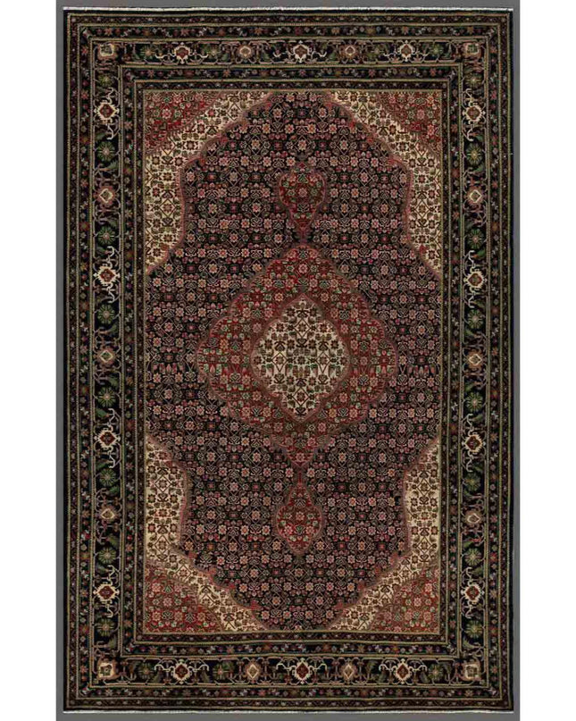 Heritage 6' 5" X 9' 1" Hand Knotted Wool Rug 6' 5" X 9' 1" (196 X 277) / Blue / Wool