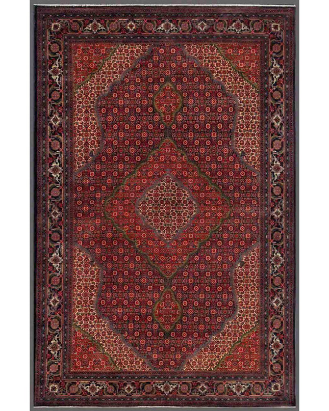 Heritage 6' 6" X 9' 1" Hand Knotted Wool Rug 6' 6" X 9' 1" (198 X 277) / Blue / Wool