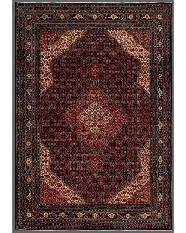 Heritage 8' 2" X 11' 7" Hand Knotted Wool Rug 8' 2" X 11' 7" (249 X 353) / Blue / Wool