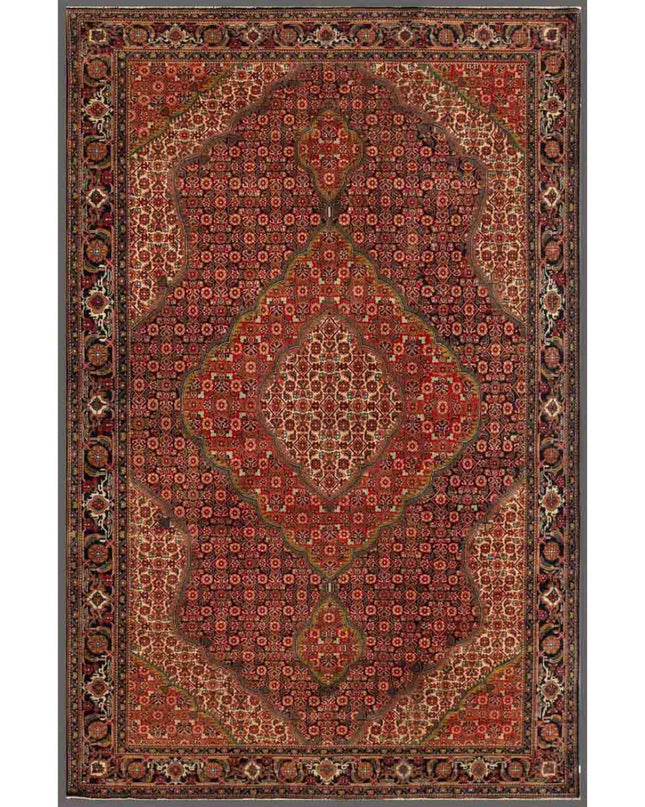 Heritage 6' 6" X 9' 9" Hand Knotted Wool Rug 6' 6" X 9' 9" (198 X 297) / Blue / Wool