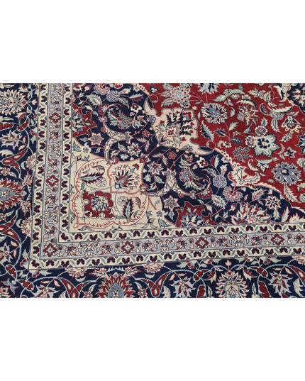 Heritage 8' 1" X 9' 11" Hand Knotted Wool Rug 8' 1" X 9' 11" (246 X 302) / Red / Wool