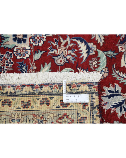Heritage 8' 1" X 9' 11" Hand Knotted Wool Rug 8' 1" X 9' 11" (246 X 302) / Red / Wool