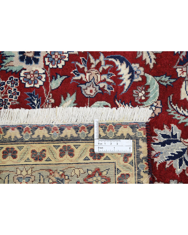 Heritage 8' 1" X 9' 11" Hand Knotted Wool Rug 8' 1" X 9' 11" (246 X 302) / Red / Wool