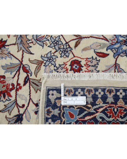 Heritage 6' 0" X 9' 1" Hand Knotted Wool Rug 6' 0" X 9' 1" (183 X 277) / Ivory / Wool