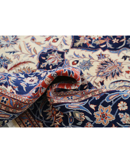 Heritage 6' 0" X 8' 11" Hand Knotted Wool Rug 6' 0" X 8' 11" (183 X 272) / Ivory / Wool