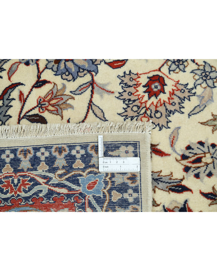 Heritage 6' 0" X 9' 0" Hand Knotted Wool Rug 6' 0" X 9' 0" (183 X 274) / Ivory / Wool