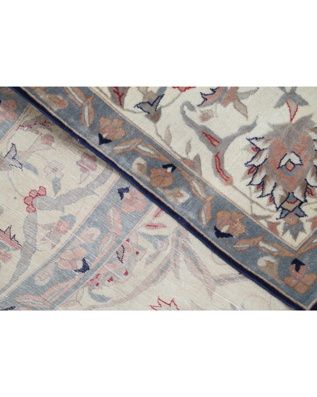 Heritage 6' 0" X 8' 9" Hand Knotted Wool Rug 6' 0" X 8' 9" (183 X 267) / Ivory / Wool