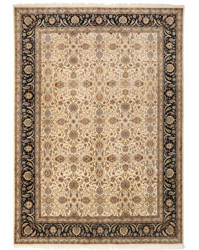 Heritage 10' 0" X 14' 3" Hand Knotted Wool Rug 10' 0" X 14' 3" (305 X 434) / Ivory / Wool