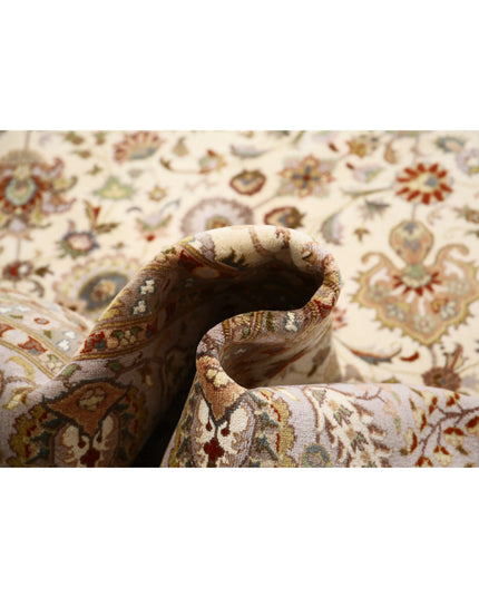 Heritage 8' 11" X 12' 0" Hand Knotted Wool Rug 8' 11" X 12' 0" (272 X 366) / Ivory / Wool