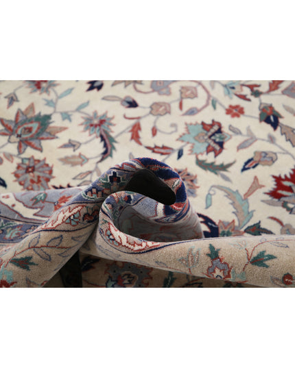 Heritage 10' 3" X 13' 11" Hand Knotted Wool Rug 10' 3" X 13' 11" (312 X 424) / Ivory / Wool