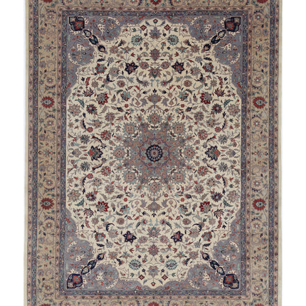 Heritage 10' 3" X 13' 11" Hand Knotted Wool Rug 10' 3" X 13' 11" (312 X 424) / Ivory / Wool