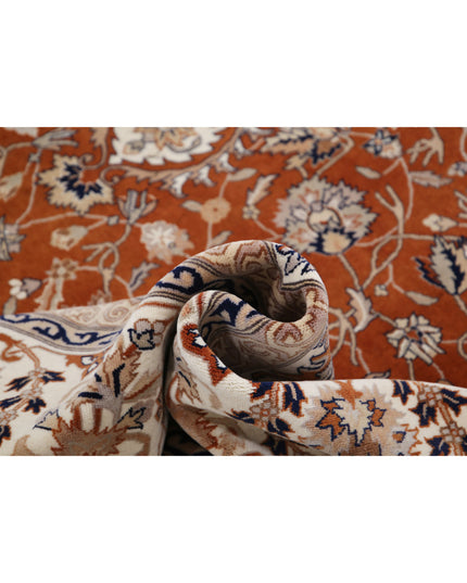 Heritage 10' 2" X 13' 11" Hand Knotted Wool Rug 10' 2" X 13' 11" (310 X 424) / Rust / Wool