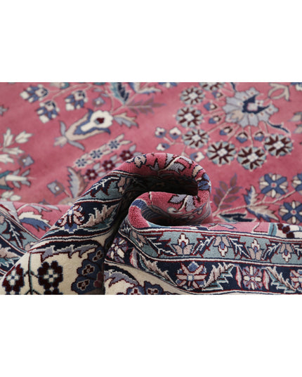 Heritage 8' 2" X 10' 2" Hand Knotted Wool Rug 8' 2" X 10' 2" (249 X 310) / Pink / Wool