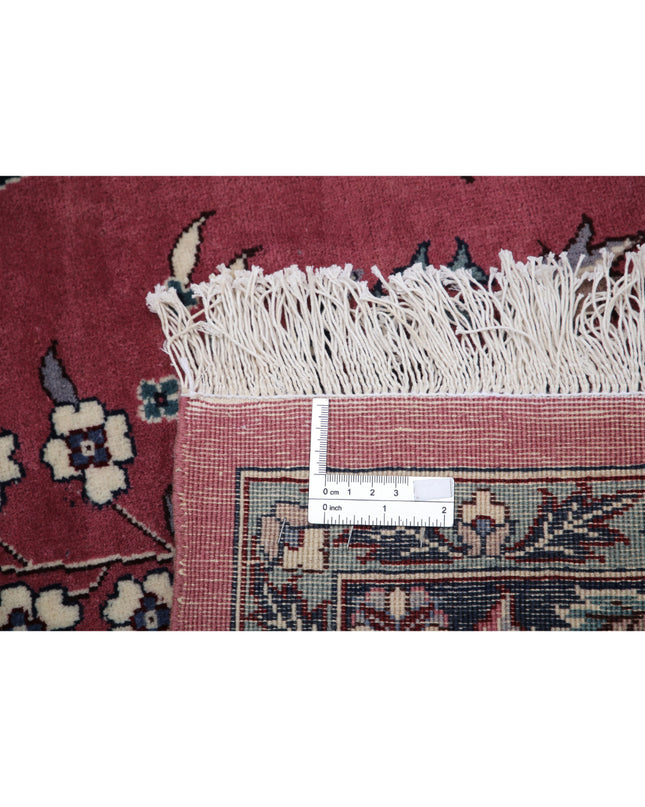 Heritage 8' 2" X 10' 2" Hand Knotted Wool Rug 8' 2" X 10' 2" (249 X 310) / Pink / Wool