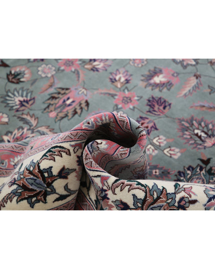 Heritage 8' 0" X 10' 0" Hand Knotted Wool Rug 8' 0" X 10' 0" (244 X 305) / Green / Wool