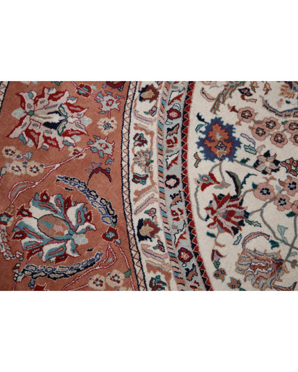 Heritage 8' 0" X 8' 0" Hand Knotted Wool Rug 8' 0" X 8' 0" (244 X 244) / Ivory / Wool