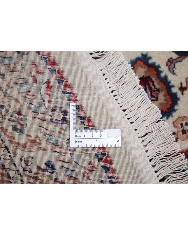 Heritage 8' 0" X 8' 0" Hand Knotted Wool Rug 8' 0" X 8' 0" (244 X 244) / Ivory / Wool