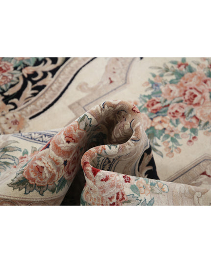 Heritage 8' 0" X 9' 10" Hand Knotted Wool Rug 8' 0" X 9' 10" (244 X 300) / Black / Wool